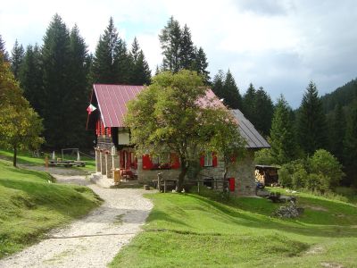 Eccoci a metà dell'opera: il Rifugio Padova! 