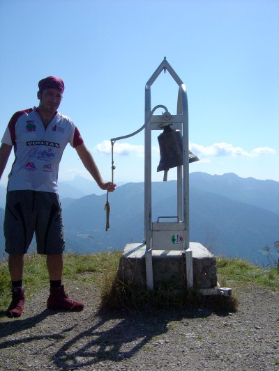 La campana sulla cima del Monte Talm!