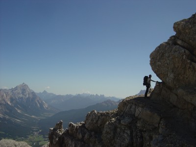 Possiamo evitare una foto su questa cengia sul sentiero di rientro?