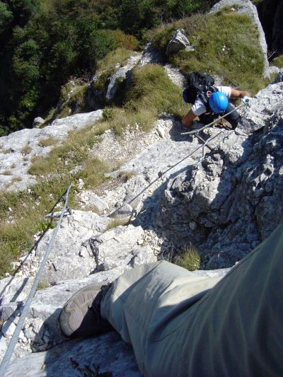 Si sale bene, rapidi, senza troppe difficolta'. E' un piacere unico.