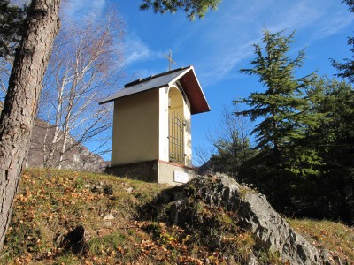 Eccoci finalmente alla chiesetta di San Gaetano.