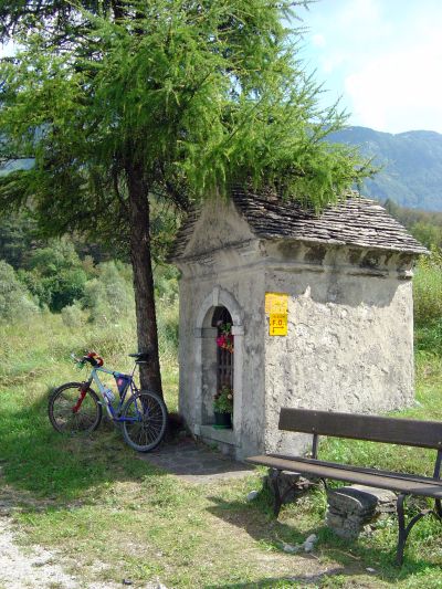 Foto conclusiva poco lontano dal ristorante pizzeria la Baita, dove mi attende l'auto.