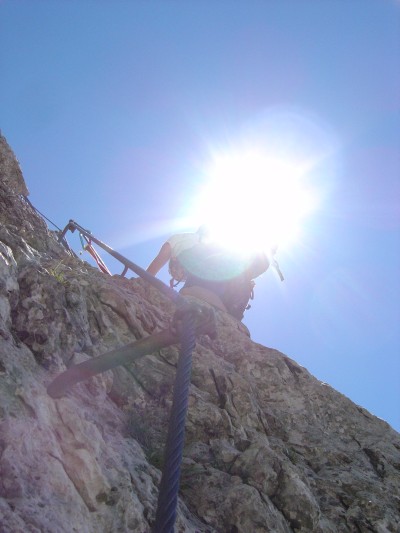 Ancora uno scorcio suggestivo lungo la Zacchi, baciata dal sole!