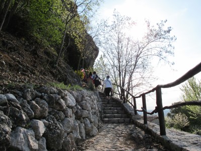 Trail del Patriarca, Madonna dei scalìn