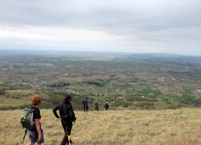 Trail del Patriarca, la vista dal colle